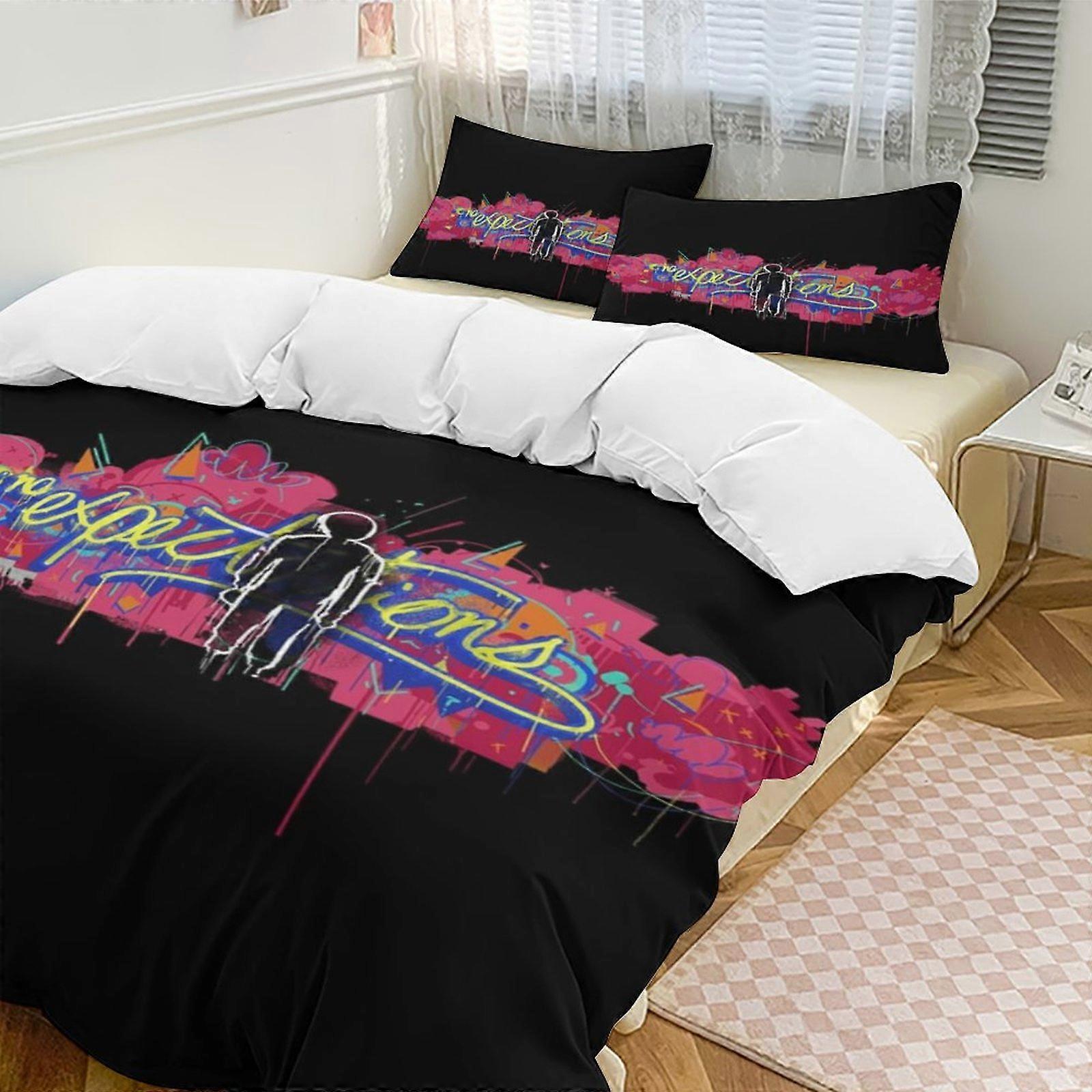 Bedding set HL655 Miles Morales Down Duvet Cover Microfiber Bedding Set, 1 Down Duvet Cover and 2 Pillowcases XN655