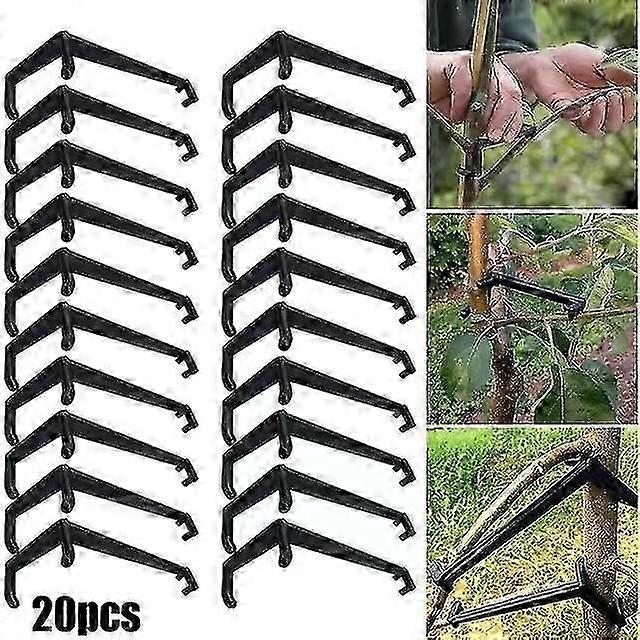 20 Pieces Of Fruit Trees, Citrus Trees, Bent Branches, Branching Devices, Apple Tree Opening Angle Cherry Support, Fixed Branch Extraction Devices