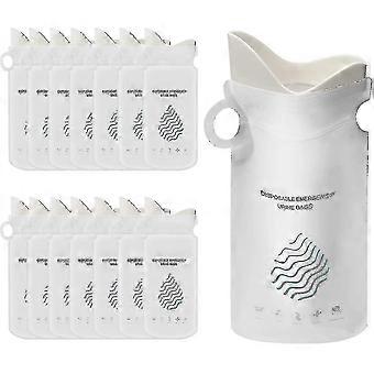 20er Pack 700 ml Einweg-Urinalbeutel, Camping Pinkelbeutel, tragbare Toilette -