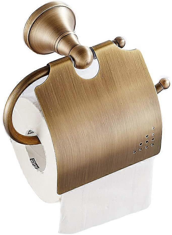 Toilet Paper Holder Retro Copper Wall Mounting