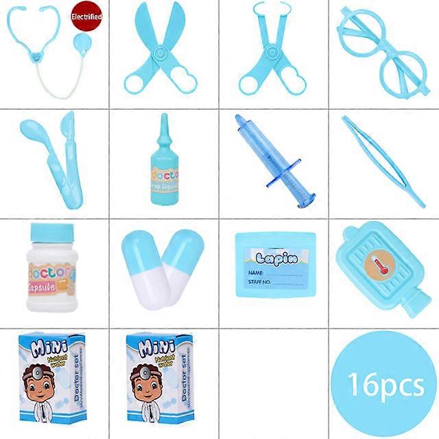 Η νοσοκόμα γιατρός που παιχνίδια παιδιά ιατρική γραφείο στηρίγματα στηθοσκόπιο νοσοκομείο για τα παιδιά κορίτσια δώρο ρόλο παίζουν σπίτι παιχνίδι ροζ κουτί