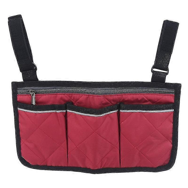 العالمي كرسي متحرك حقيبة جانبية الرمز البريدي جيب حقيبة التخزين مسند الذراع الحقيبة المنظم