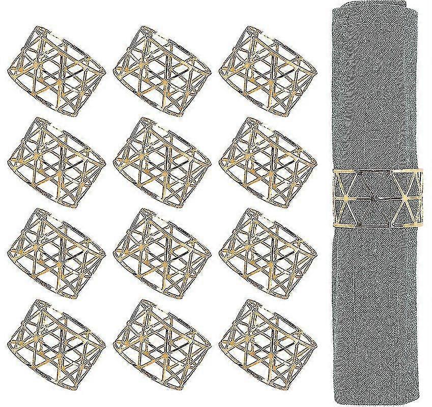 S,12pcs Gold S, Holders For Dining Dinner Party