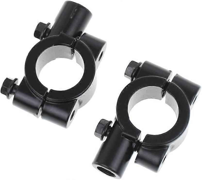 10mm Mirror Bracket Mirrors Clamp Mount Brackets Support 1 Pair