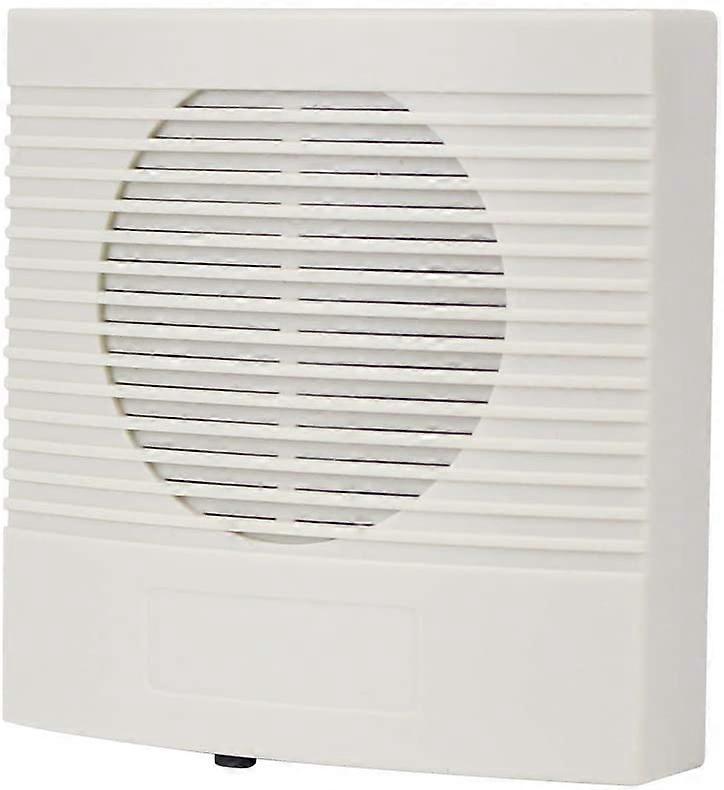 Wired Electronic Doorbell Chime DC 12V 3 Rings Access Control Accessories White Plastic Dingdong Ring for Home Security Access Control System