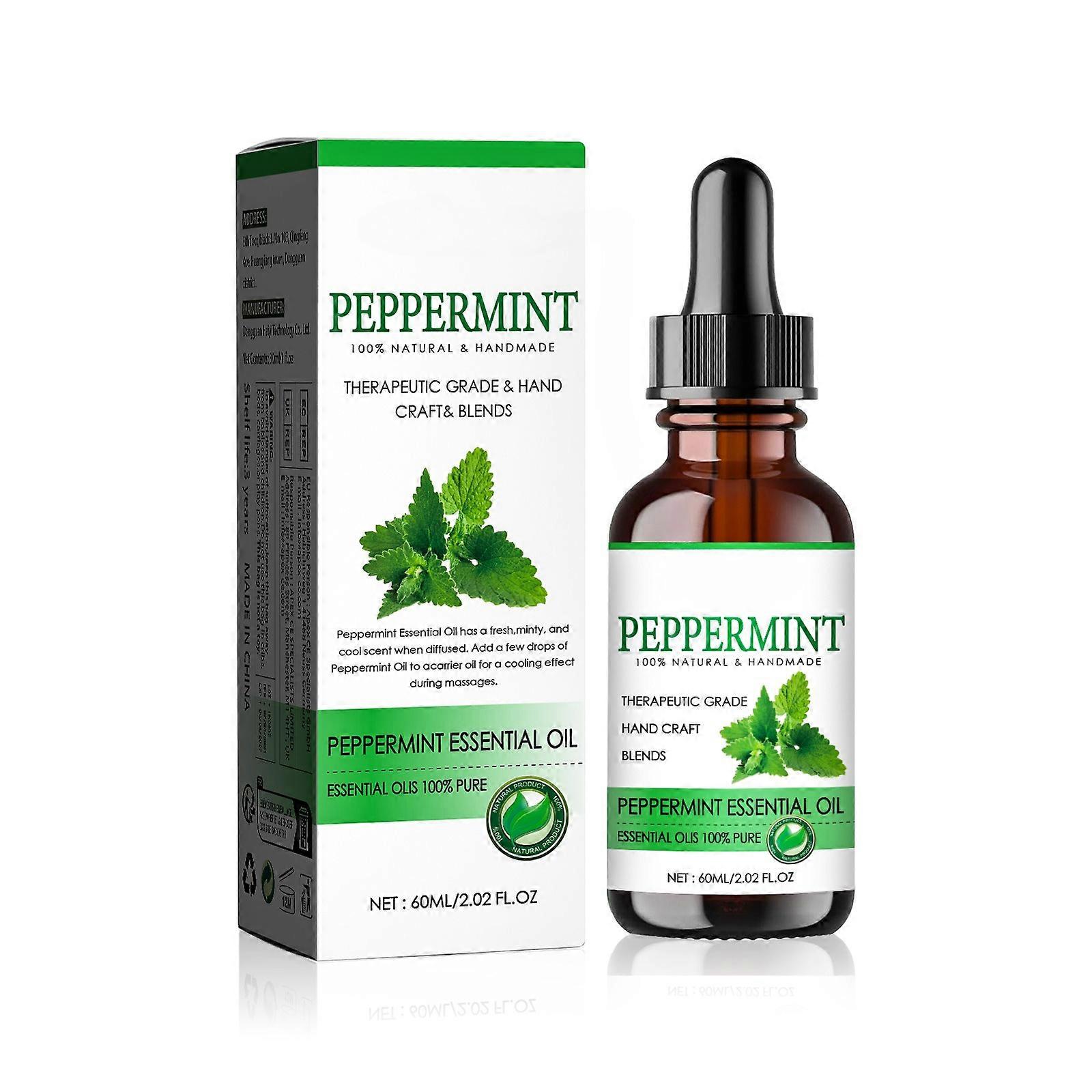 Peppermint massage essential oil, effectively relax the body