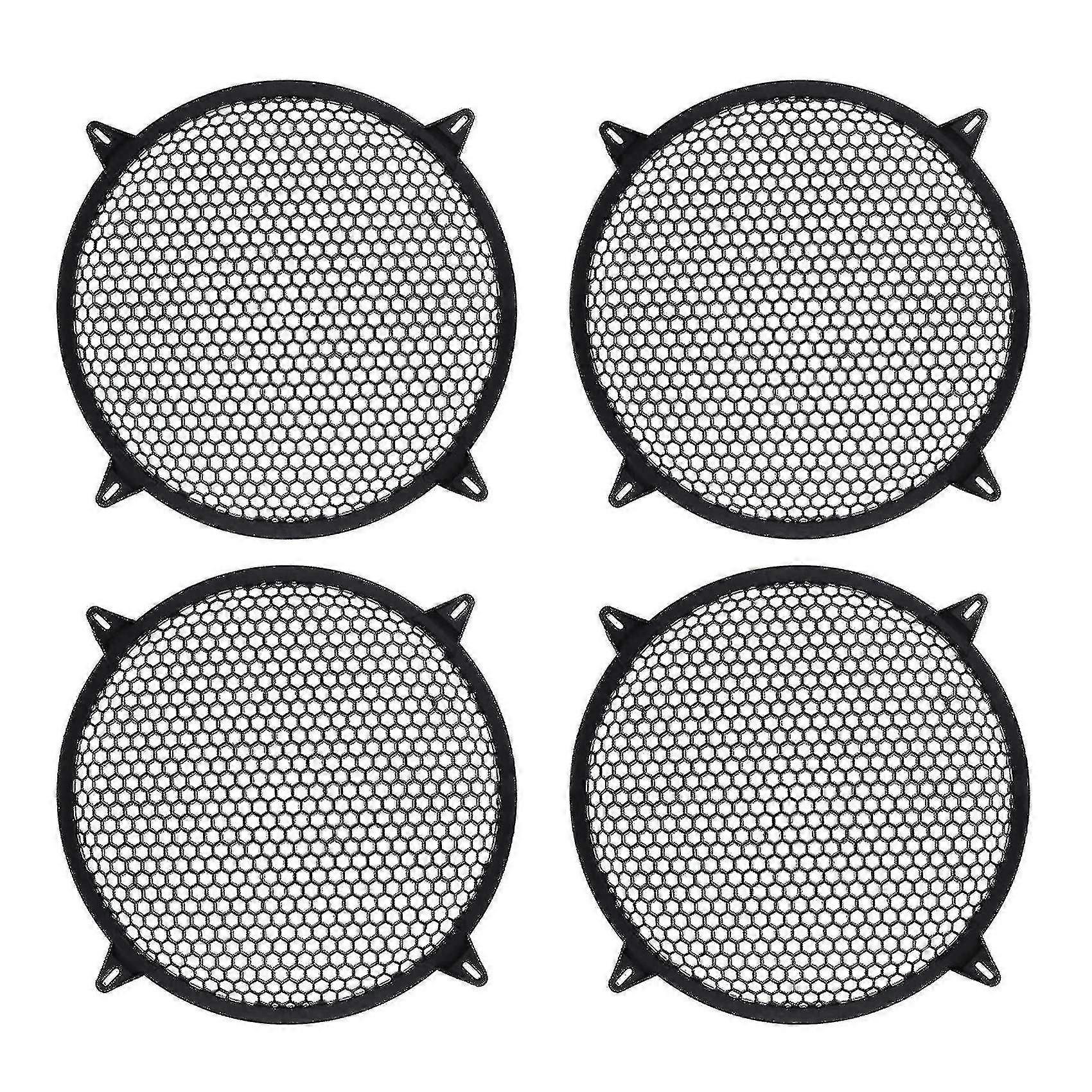 4x Subwoofer Grid Car Speaker Zosilňovač Gril kryt Mesh - 10 palcov