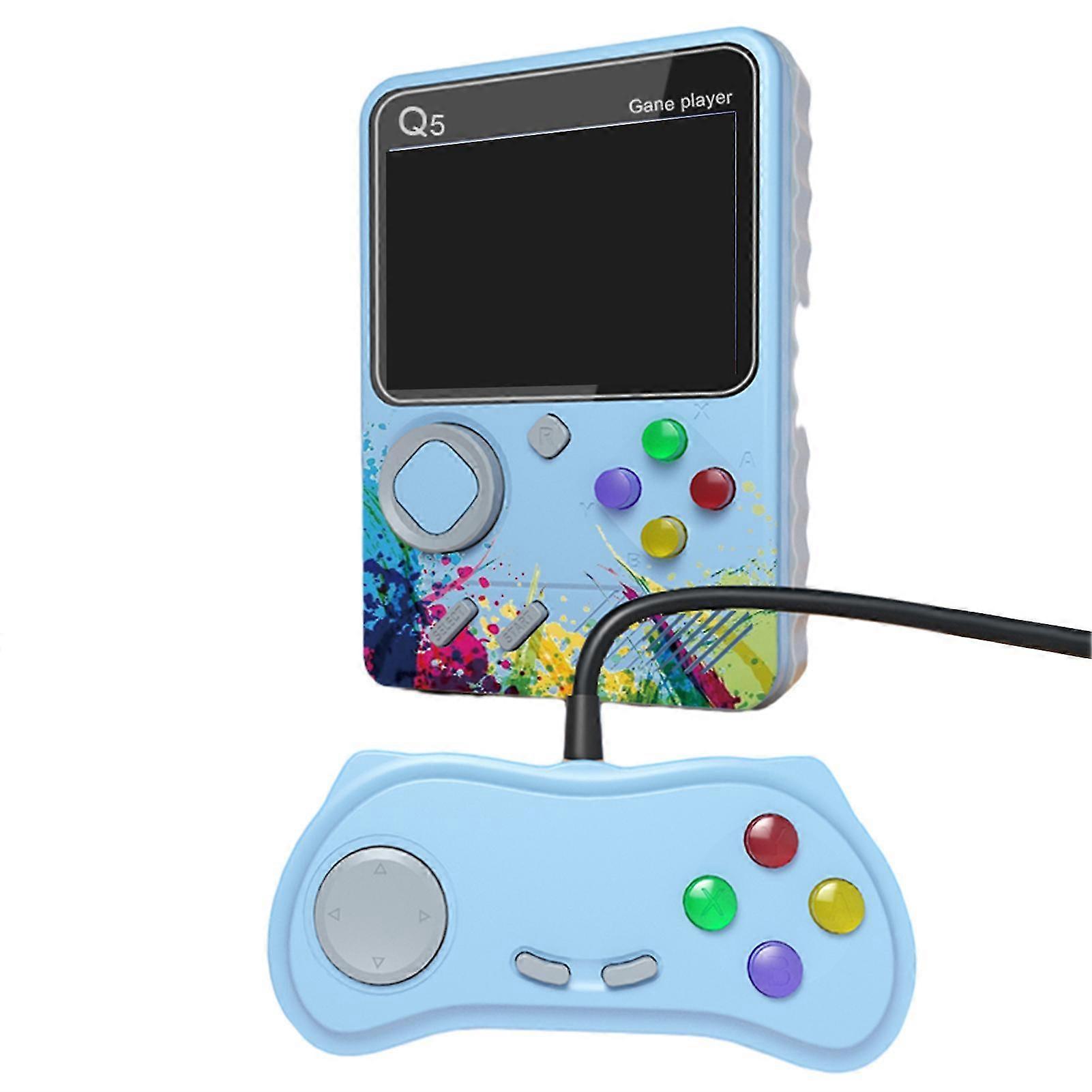 Q5 500-in-1 Handheld Game Console Toy Rechargeable Stable Game Console Gift for Adults Kids