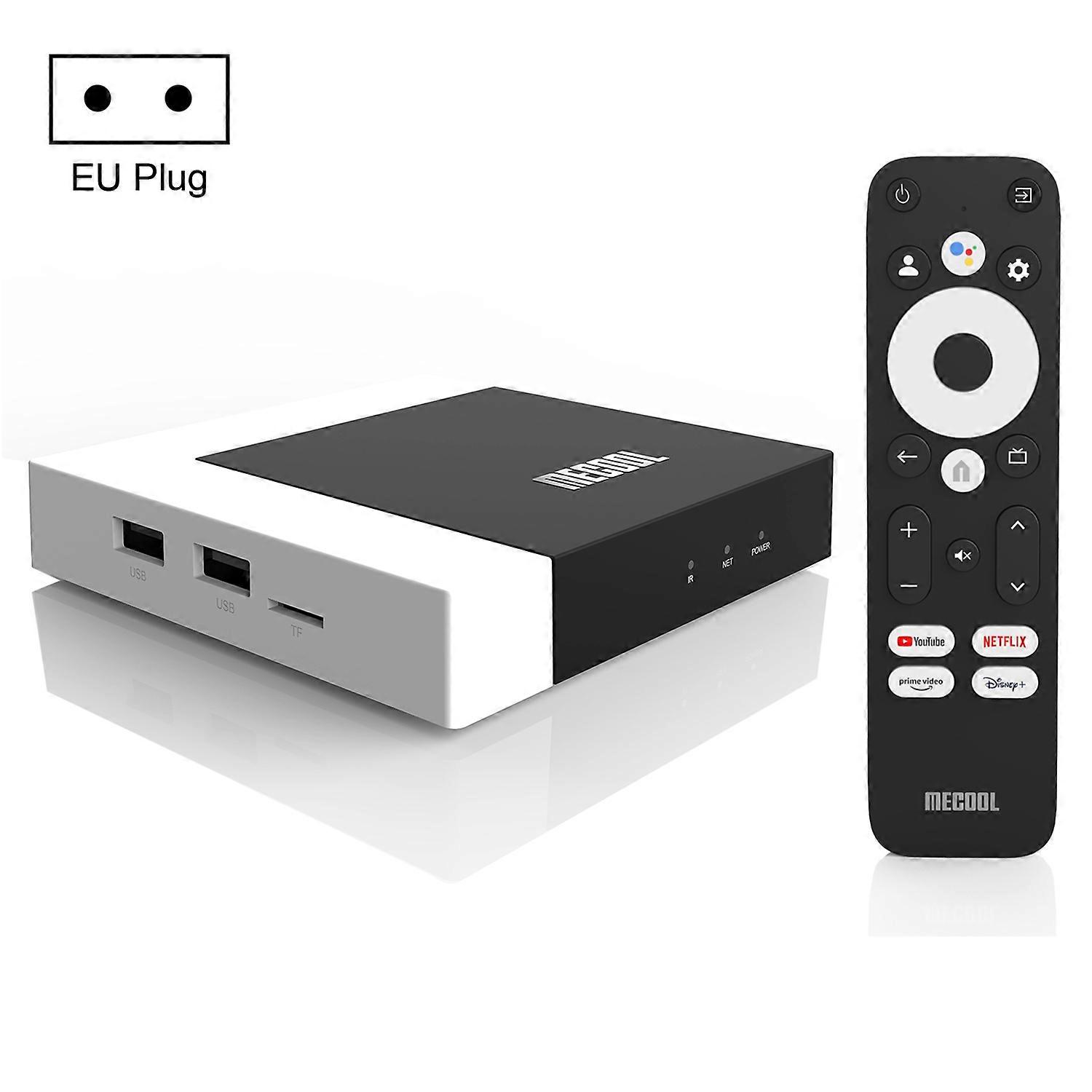 KM7 Plus Smart TV Set Top Box, 2GB+16GB, Plug Type:EU Plug EU Plug