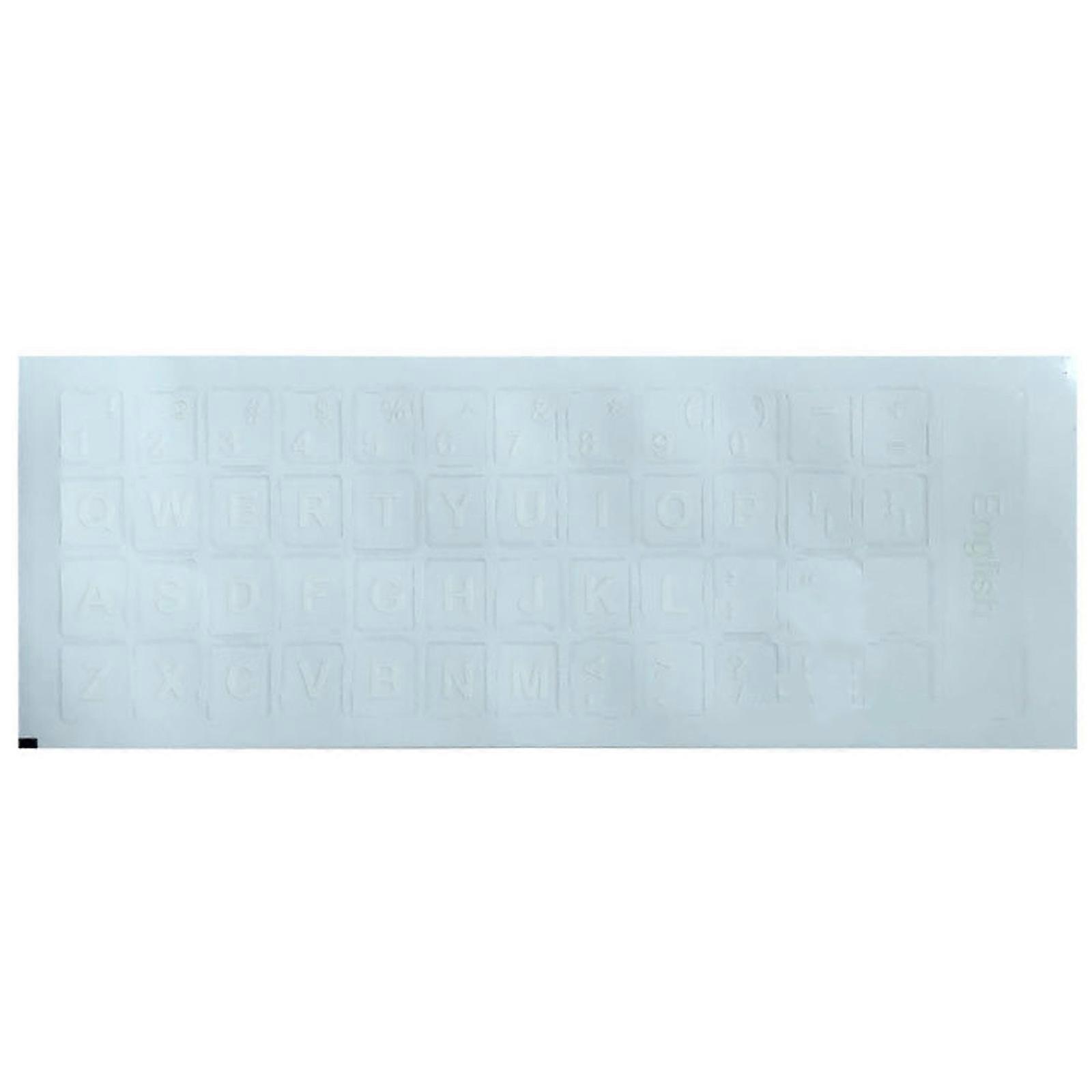 English Letter Keyboard Sticker Keypad Cover for Notebook Computer Desktop