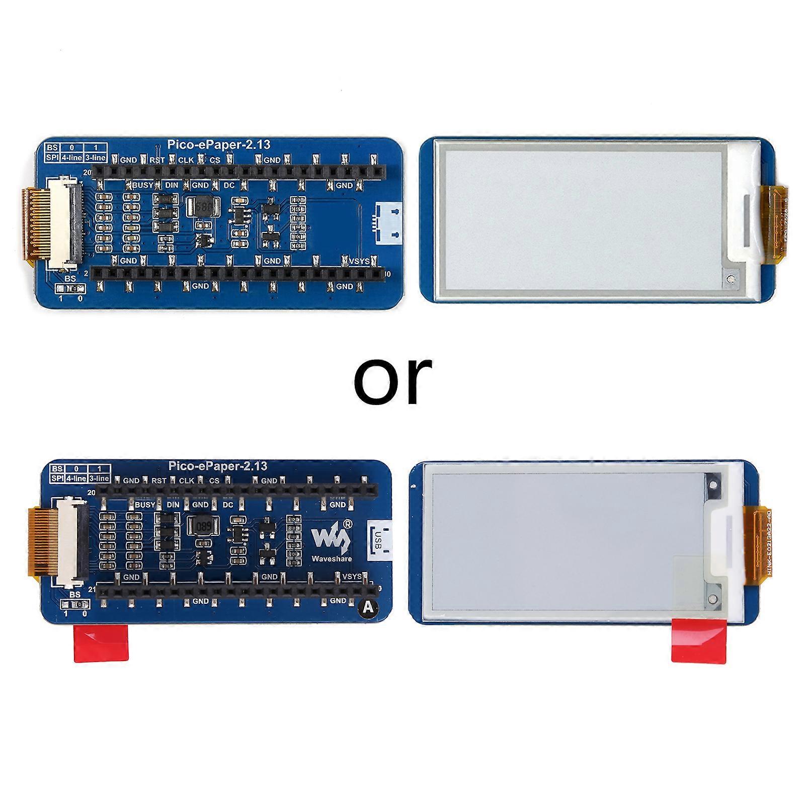2.13inch E-paper Display Hat 250x122 Resolution 3.3v/5v E-ink Display