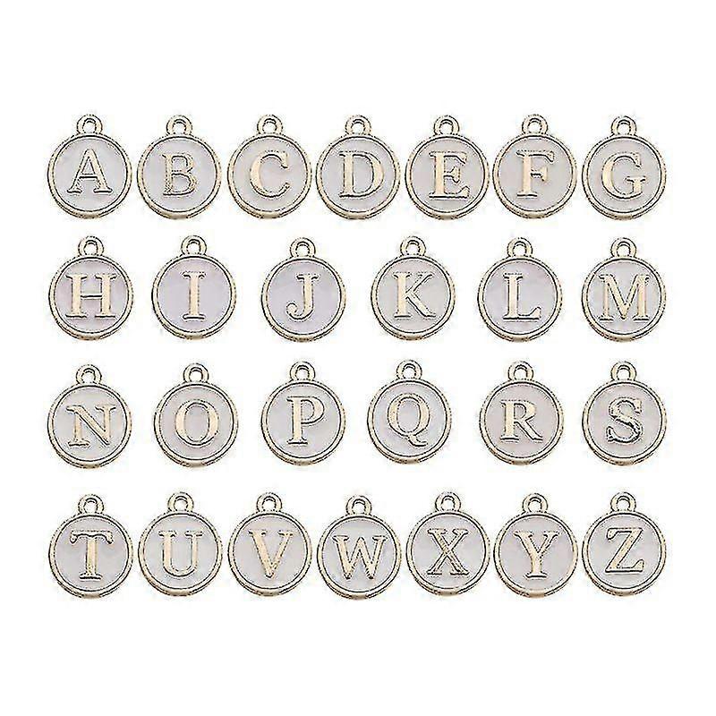 26 Stück / Set A-z Bet Charm Letter El Ch für DIY Craft Jewelry