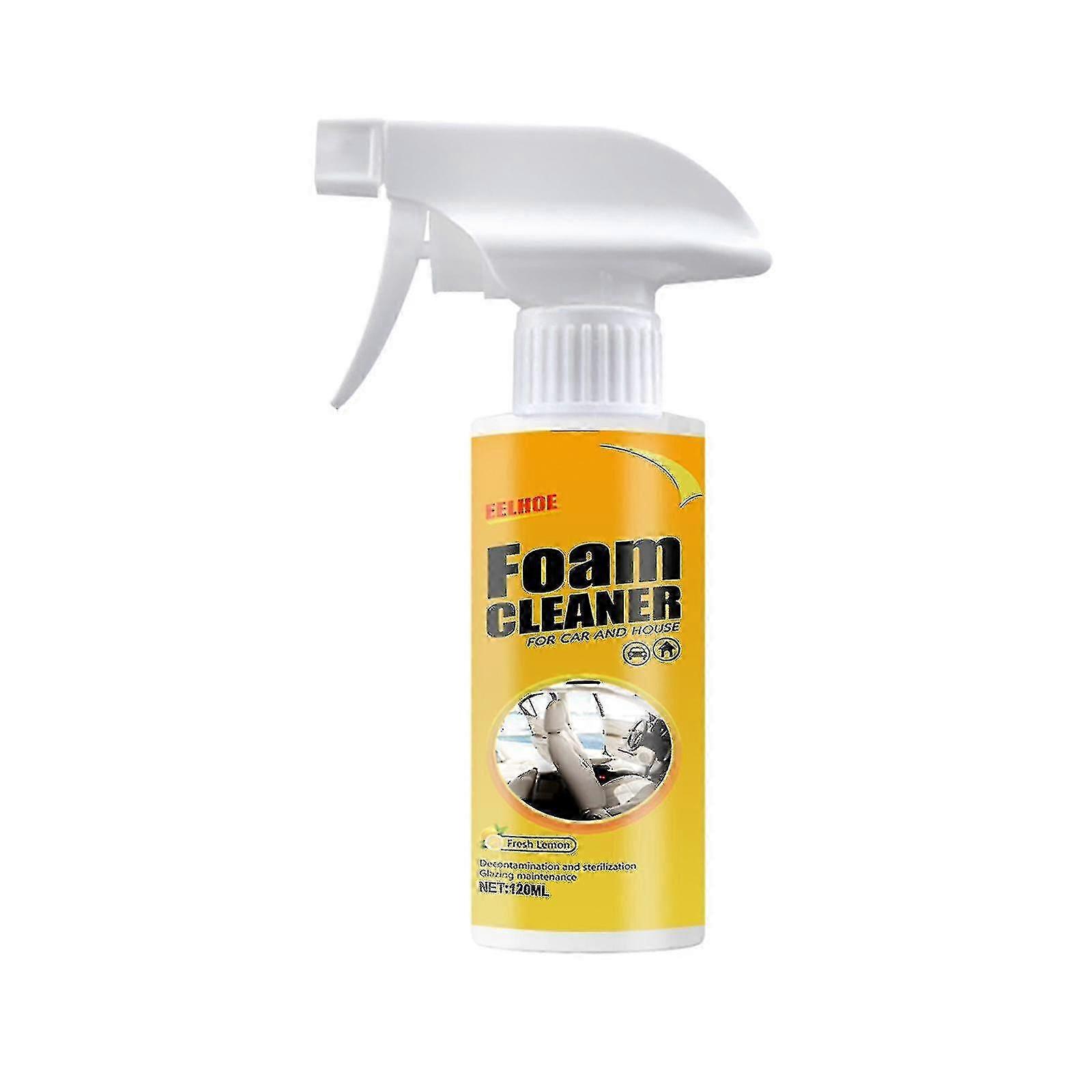 Voiture Multifonctionnel Mousse Nettoyant Ciel De Toit Siège Intérieur Siège Fort Décontamination Nettoyer