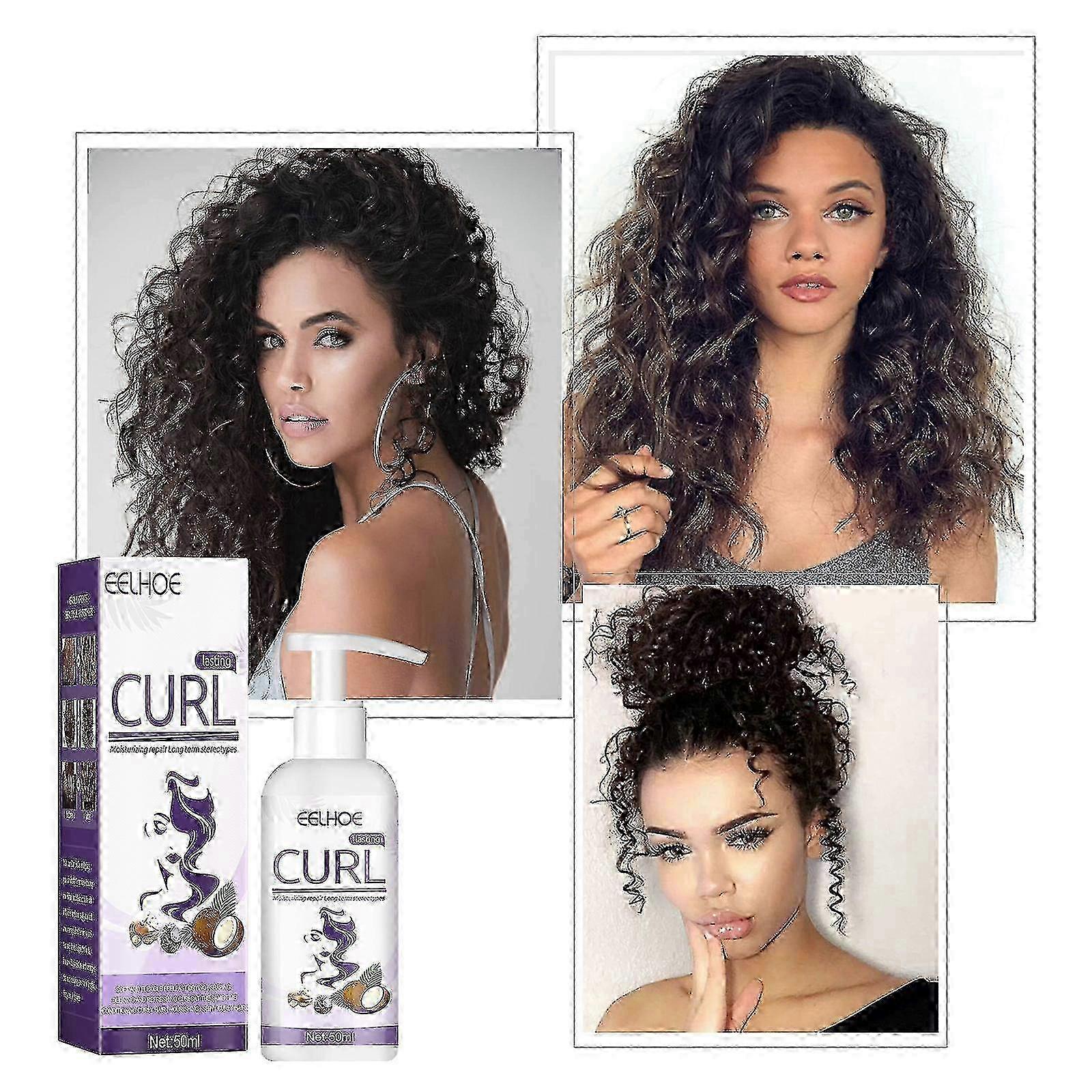 eelhoe hair care elastin curl essence fluffy styling moisturizing lasting