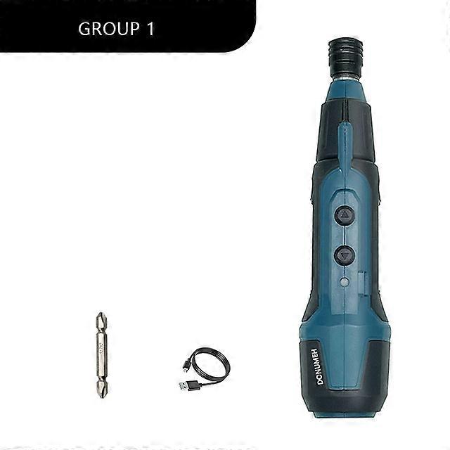 3.6V Cordless Electric Screwdriver Mini Drill Power Tool USB Rechargeable Multifucntion Manual And Automatic Double LED Light