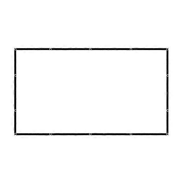 Projector Screen 100 Inch Foldable 16:9 Projector Screen Home Projector Screen