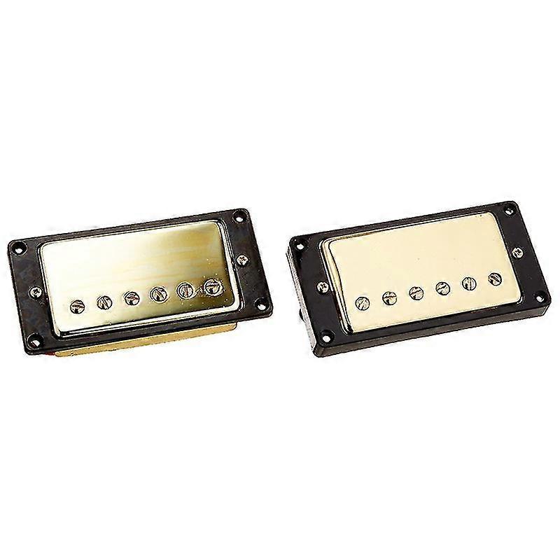 1 Set Humbucker Pickup Gold For Replacement