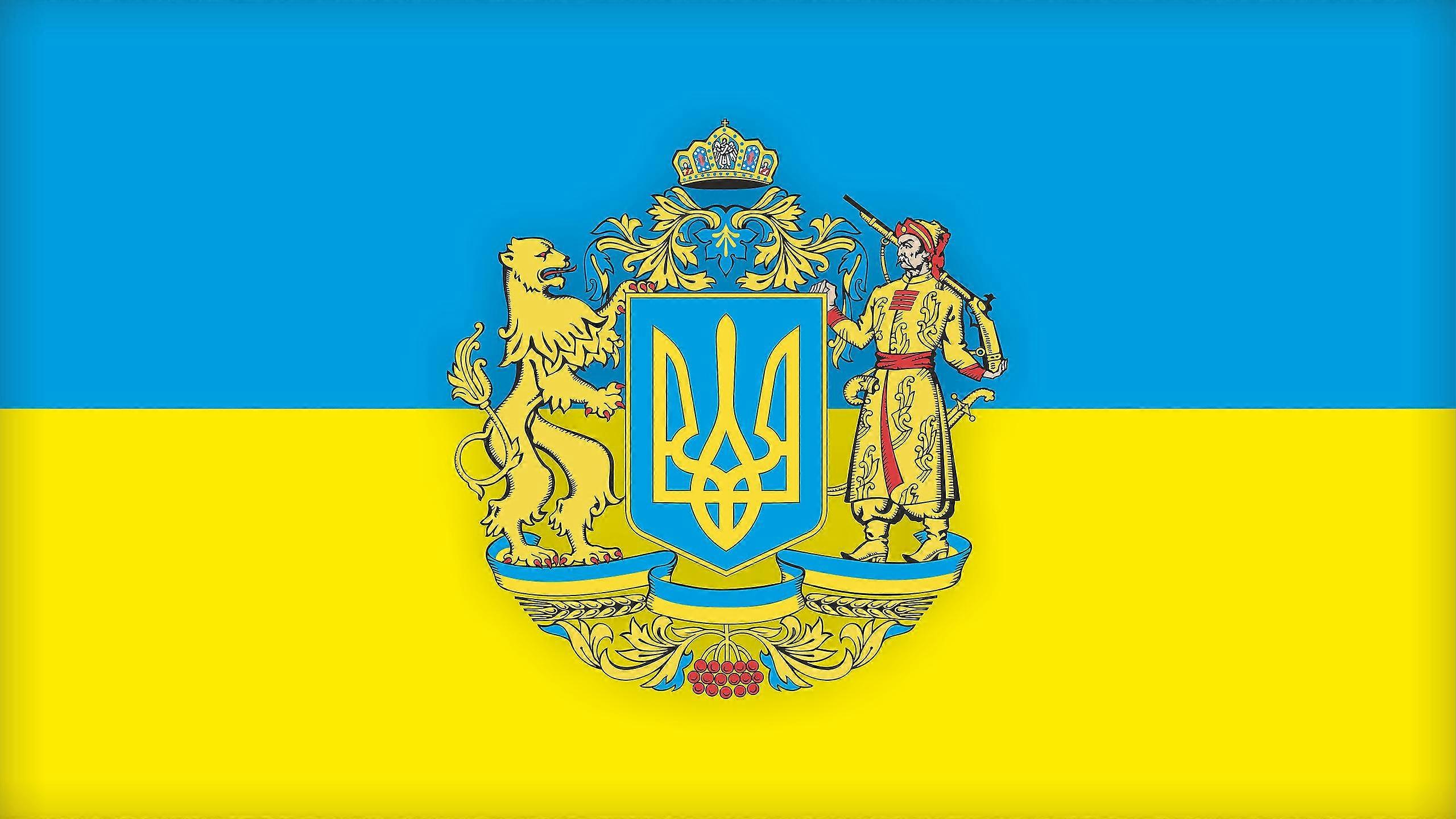90 * 150 سنتيمتر العلم الرئاسي الأوكراني أوكرانيا راية ديكور المنزل