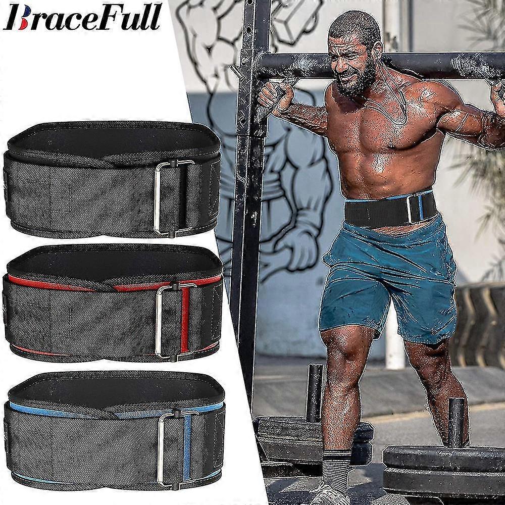 חגורת הרמת משקולות נעילה עצמית - חגורת הרמת משקולות לכושר פונקציונלי רציני - תמיכה בהרמה חגורת אימון דדליפט