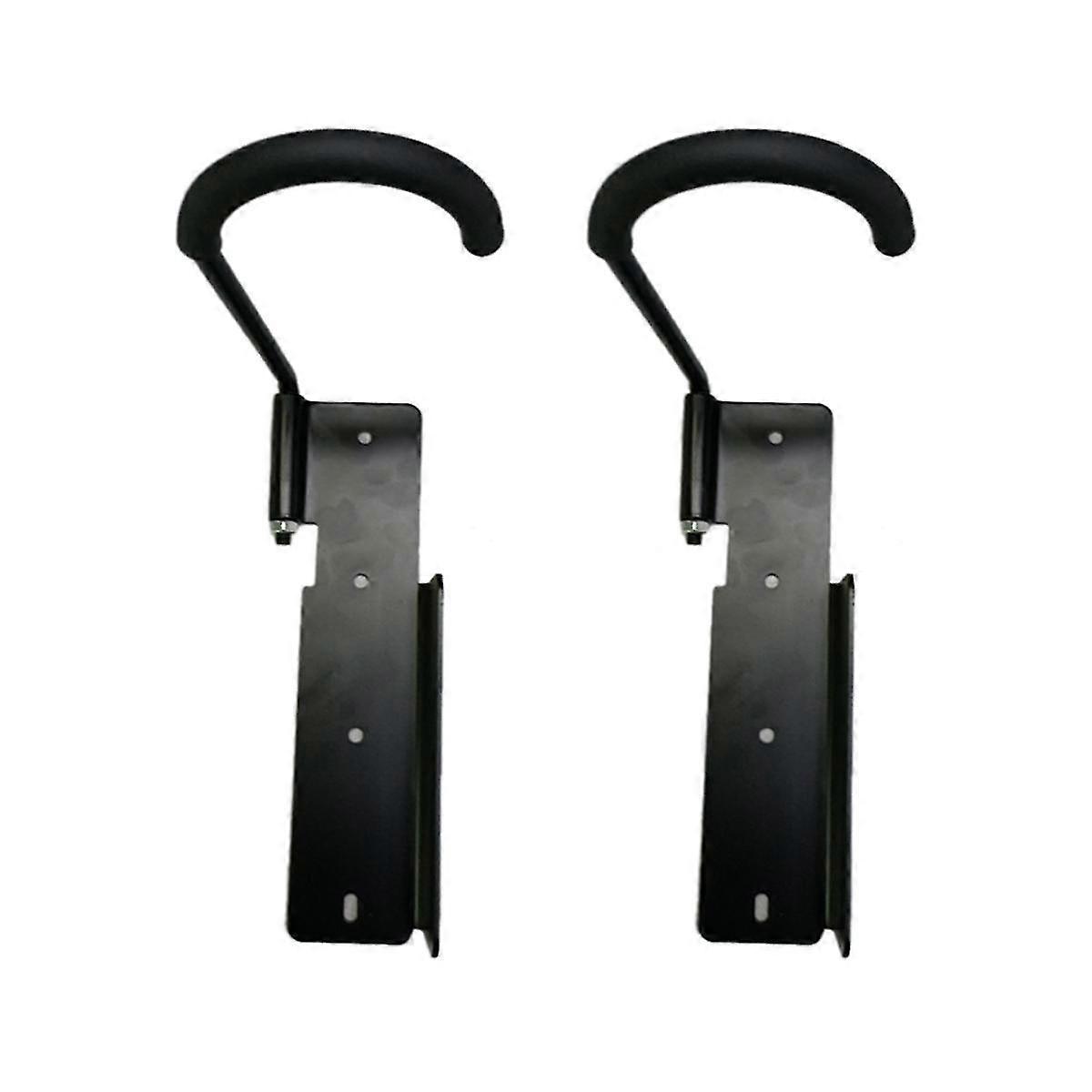 2pack الدراجة الرف جدار المرآب جبل، قطب الدراجة الرف، الدراجة شماعات هوك لداخلي، دراجة تخزين الرف، حامل الدراجة