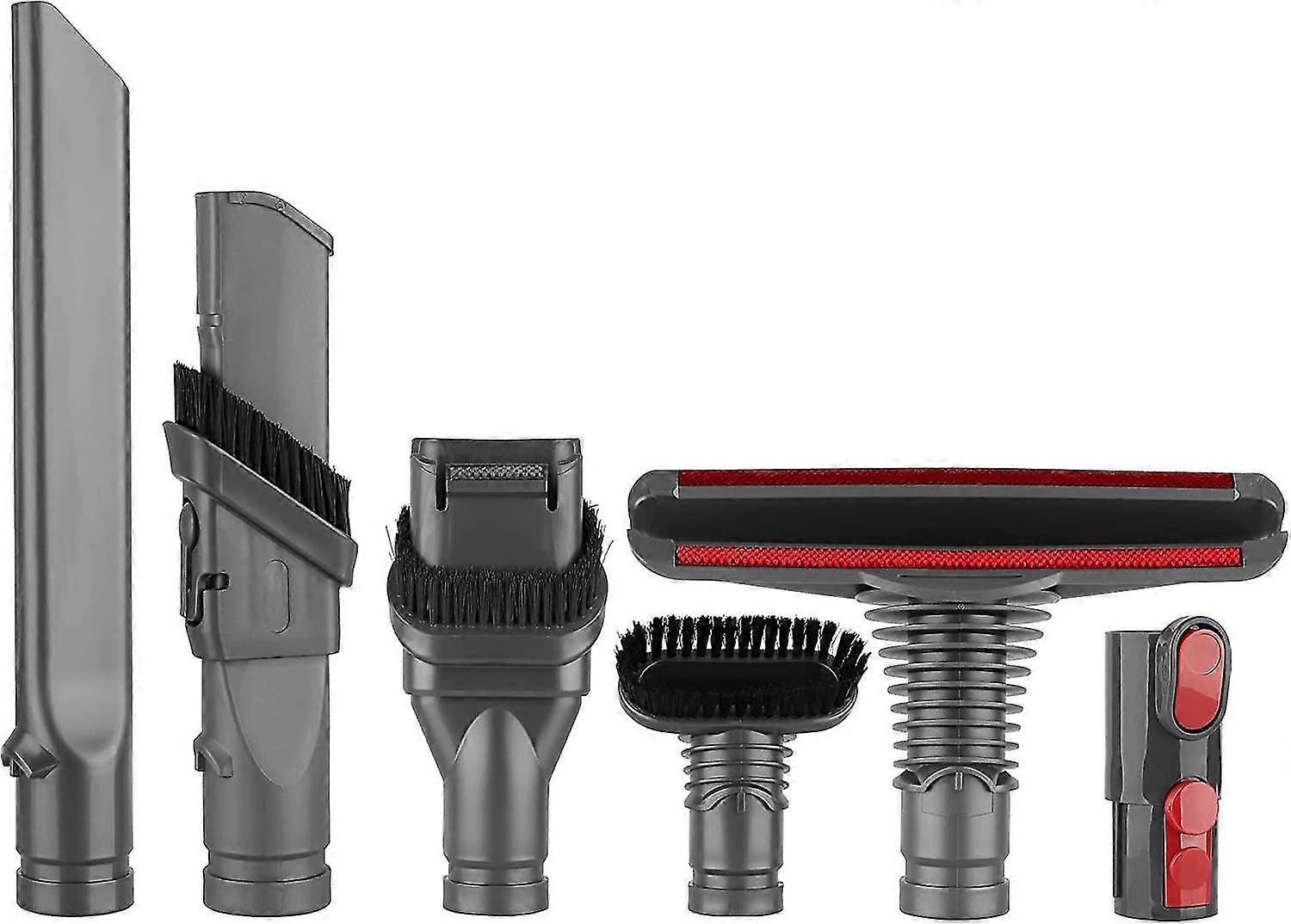 Accessori kit spazzole per aspirapolvere Dyson V8 V7 V7 con adattatore, parti pulite totali per Dyson V6 DC45 DC35 DC52 DC29 DC62 DC33 DC34 ecc