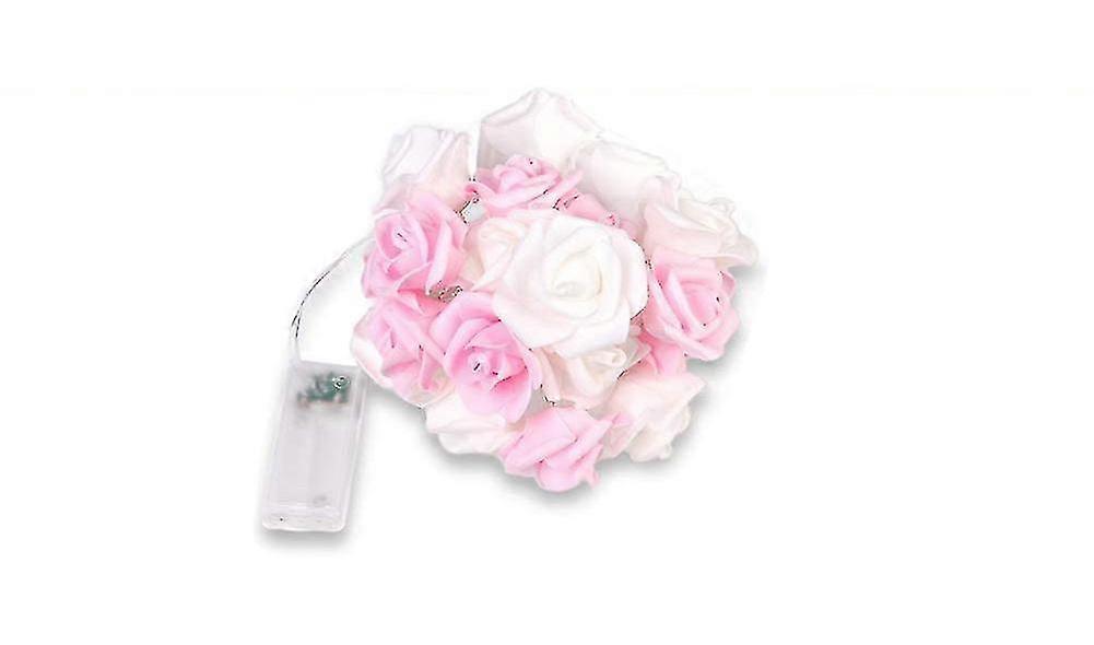String Lights Rose Shape Battery Operated For Wedding Party