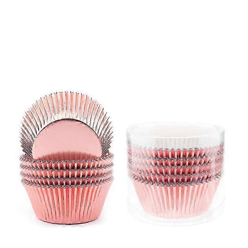 Foil Greaseproof Cake Tray Set with 100pcs Baking Cups for Kitchen