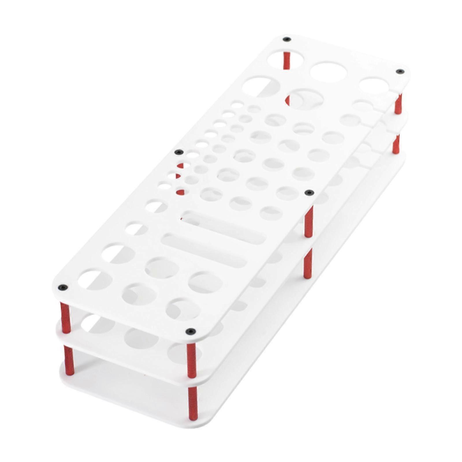 Screwdriver Rack Maintenance Tool Storage Rack for Chip Pickers Screwdrivers white