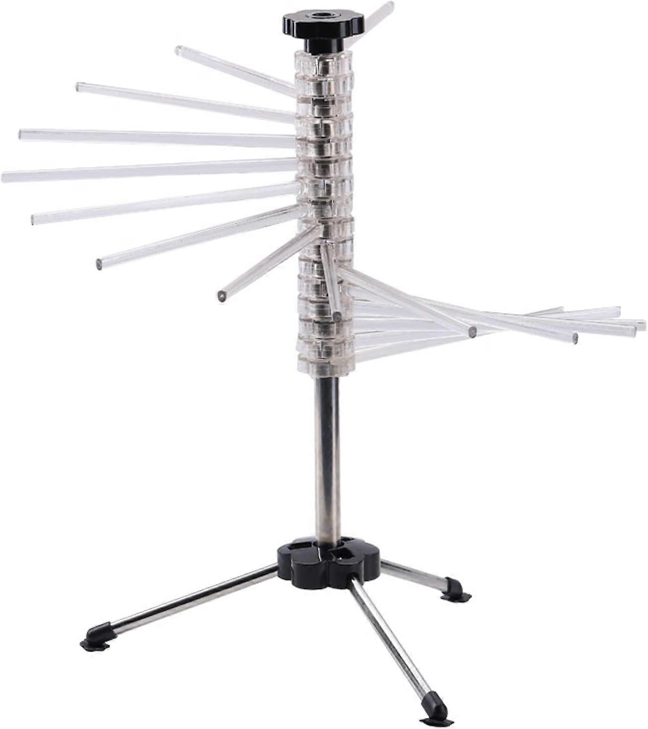 Collapsible Pasta Drying Rack for Easy Cleaning, Adjustable Spaghetti Dryer for Homemade Noodles, Compact Design