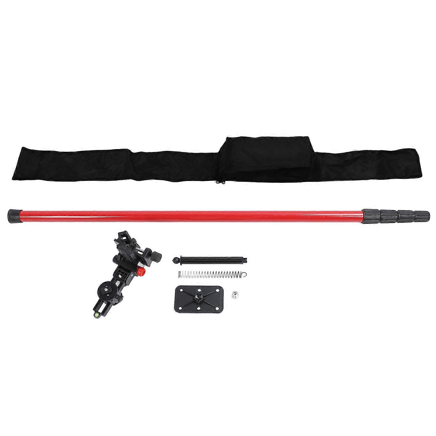 Level Tool Telescoping Pole 4M Adjustable Infrared Level Tool Extendable Mounting Rod for Ceiling