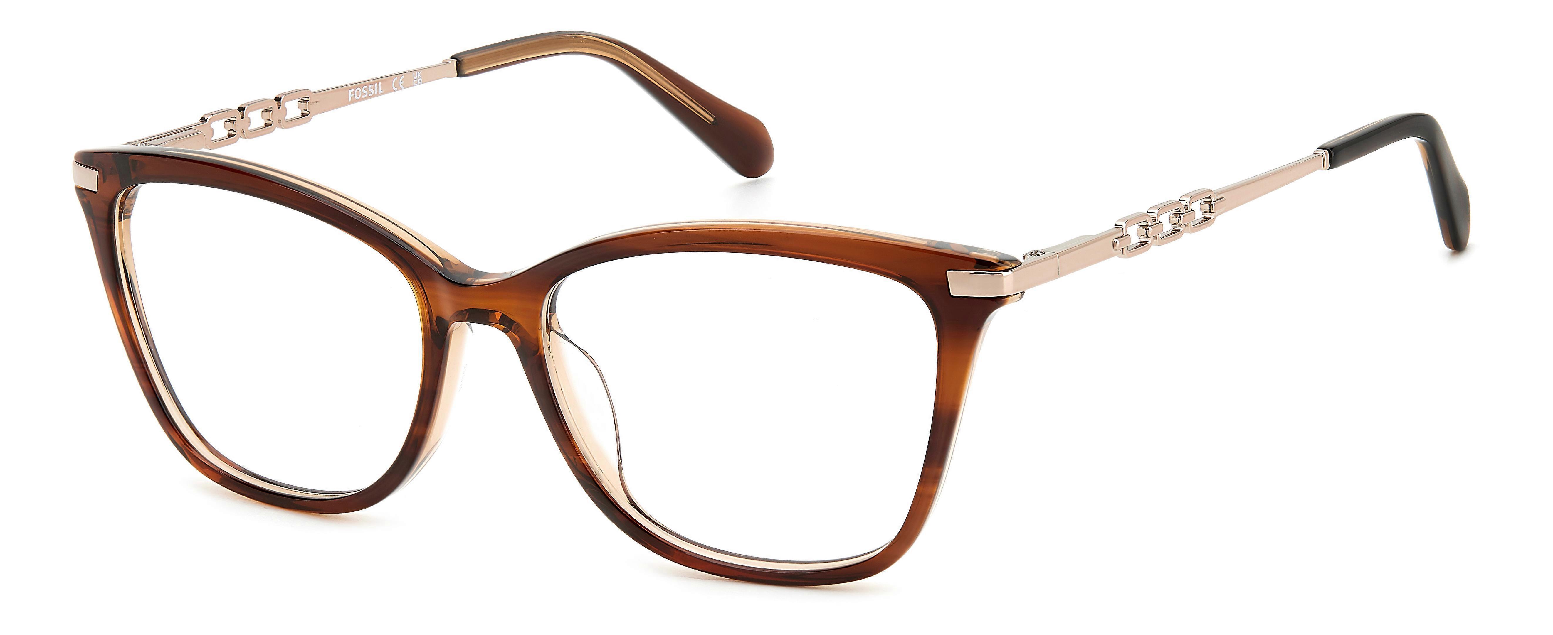 Eyewear Frames FOSSIL FOS 7177/G GMV HORN BROWN 52/16/140 WOMAN