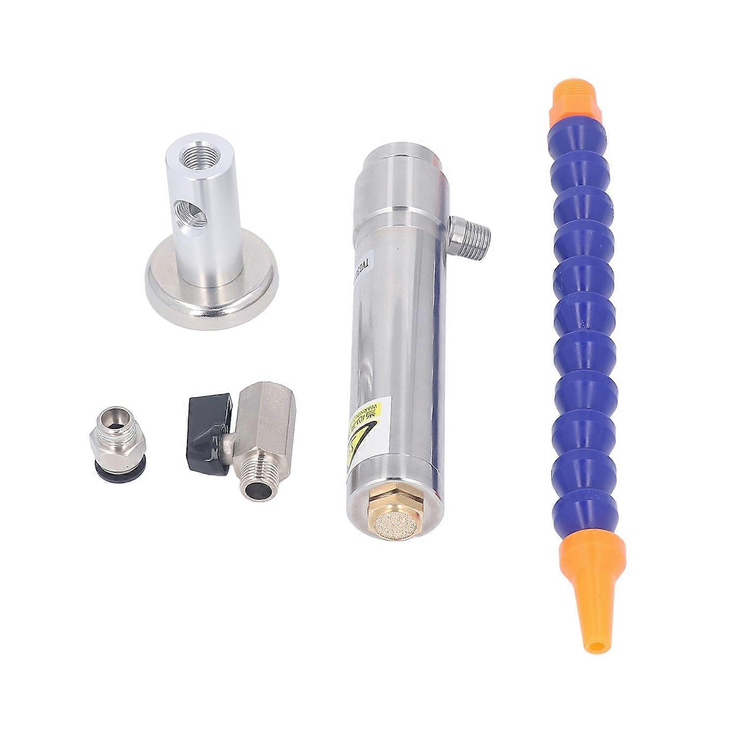 5Pcs Air Cooling Gun Vortex Dry Gun Hot Air Cooler Tool Set Kit for Processing Welding