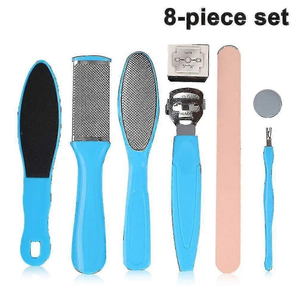 8 In 1 Foot Board File Pedicure Set,set Pedicure Foot Rasp Foot File