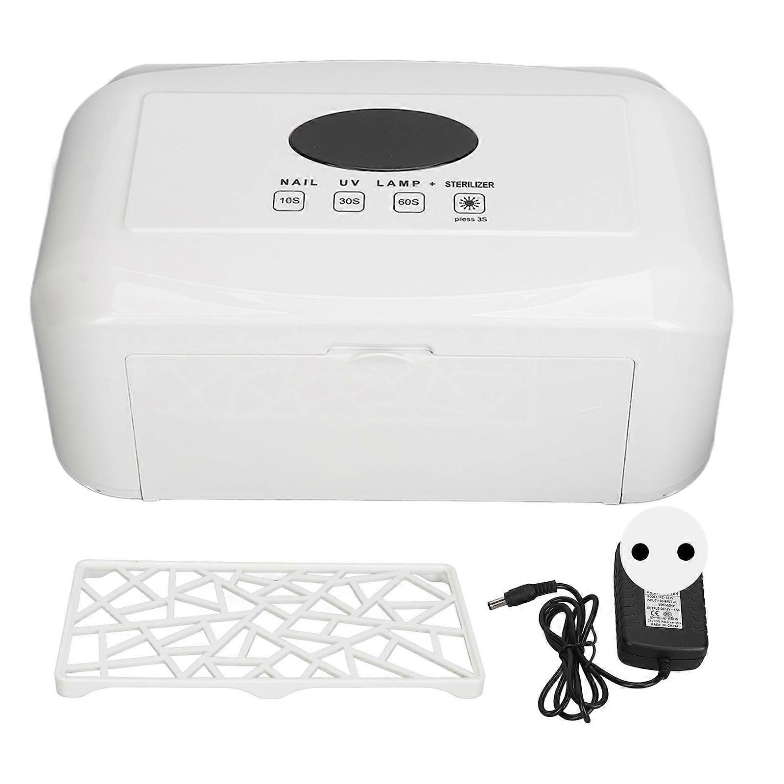 2 in 1 Nail Gel Dryer 33pcs Light Chips Curing Lamp EU Plug