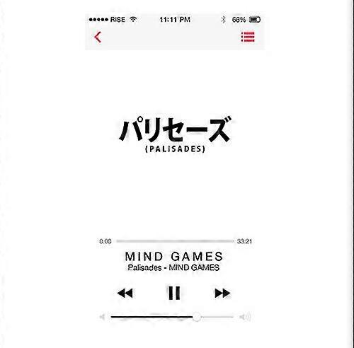 パリセーズマインドゲームCD(2015)NEW