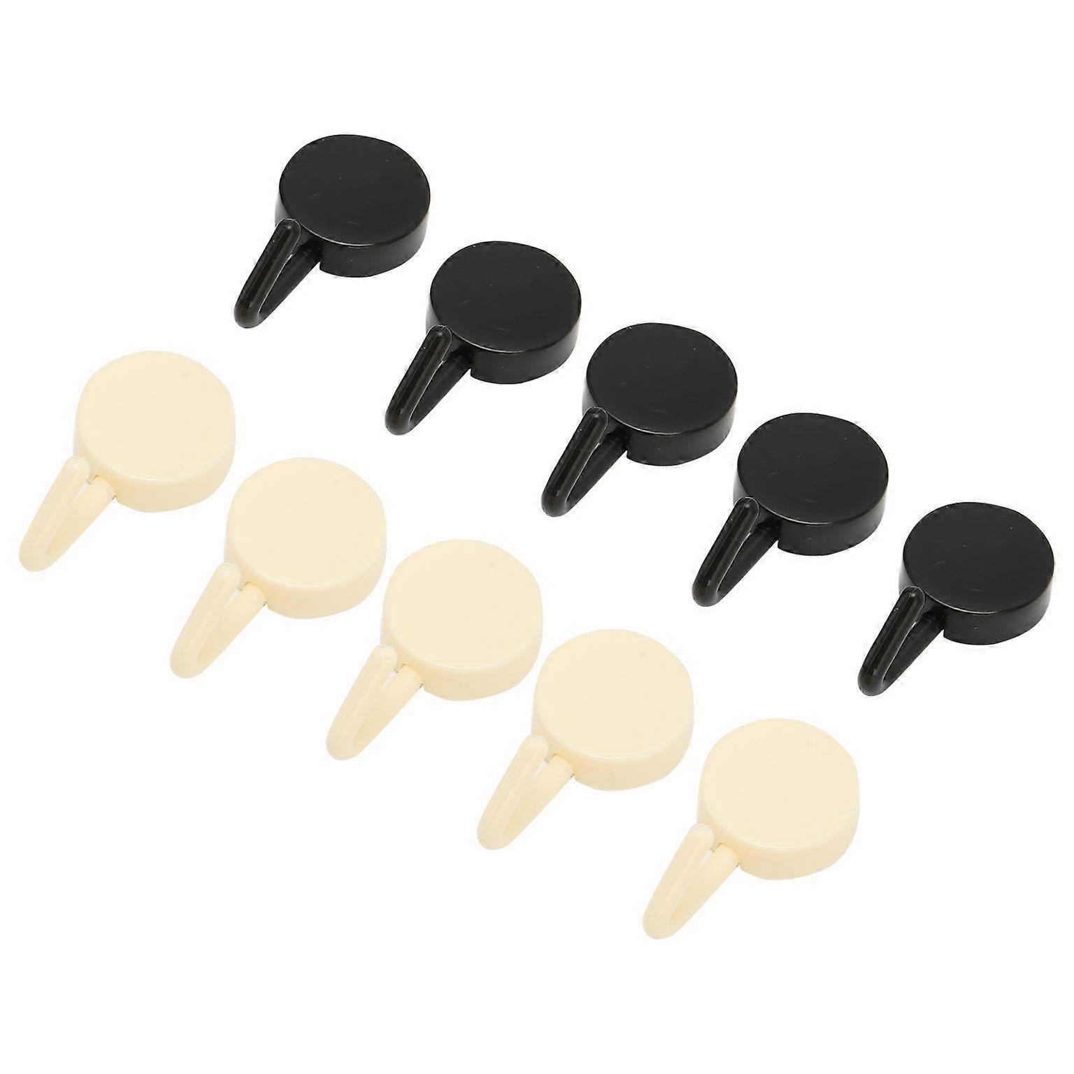 Transparent Mini Waterproof Adhesive Hooks - Seamless Plastic Design