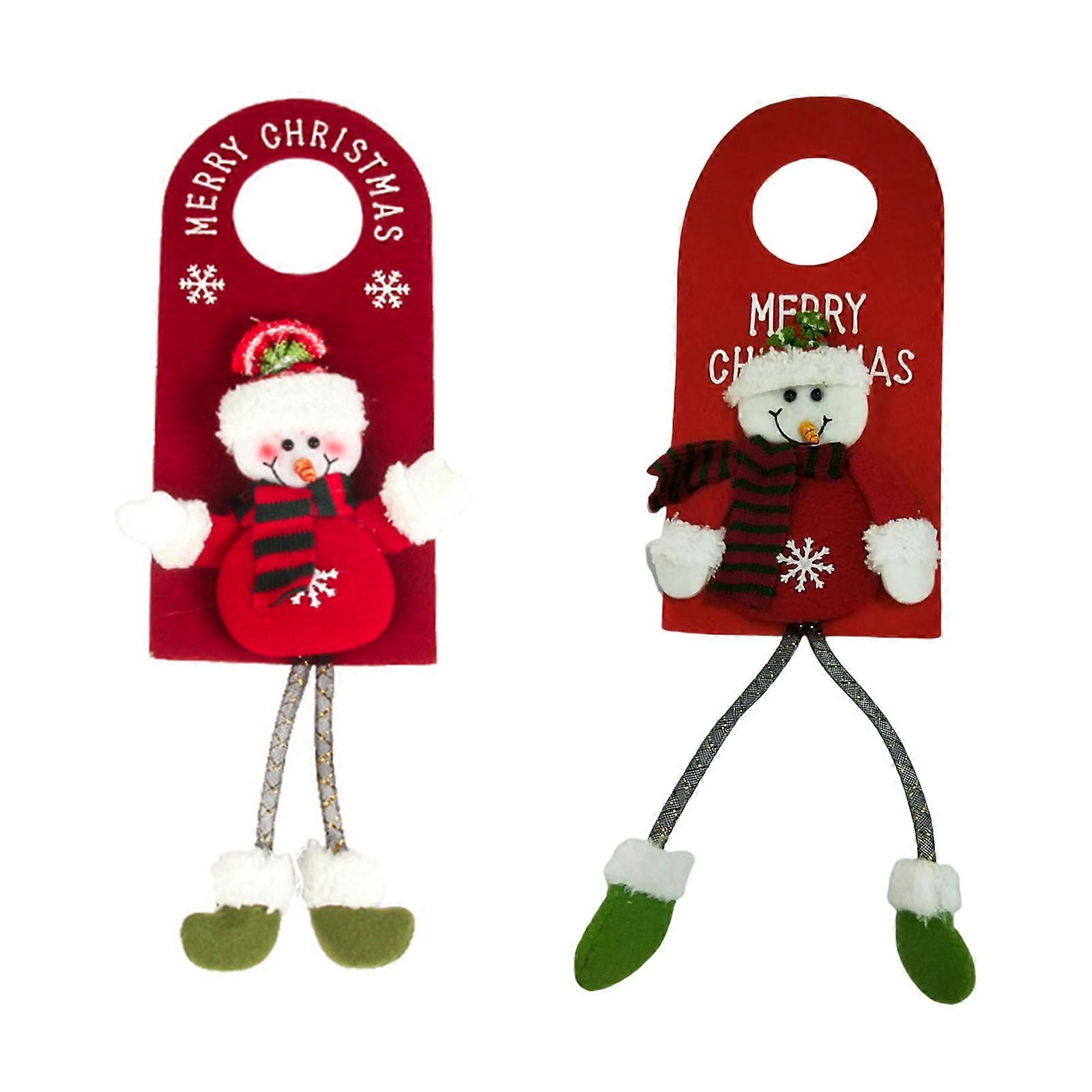 Noel Kapı Asılı Kolye Kapı Tokmağı Asmak Süsler Noel Dekor