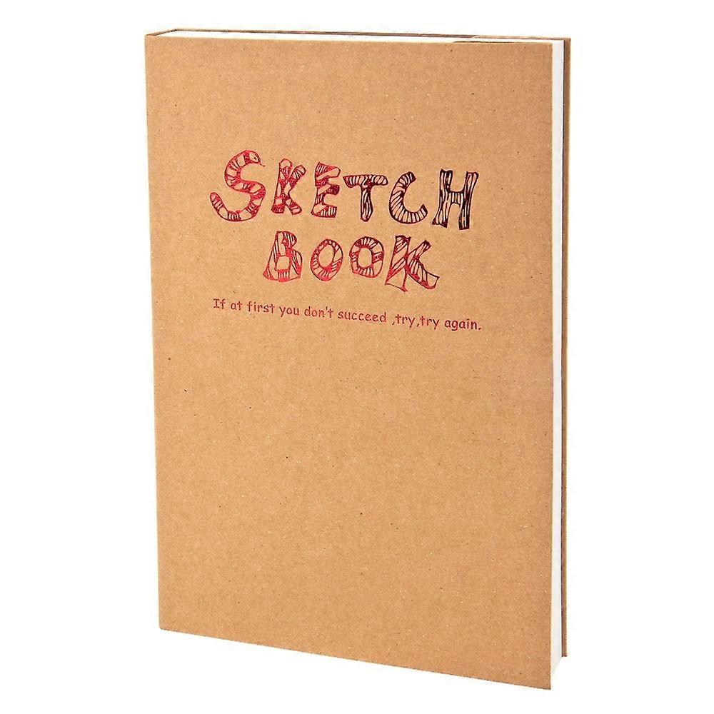 BN5704 Sketchbook Notepad Artist Sketch Drawing Design 120 Sheets Vintage Sketch Book Diary Drawing Notebook A5