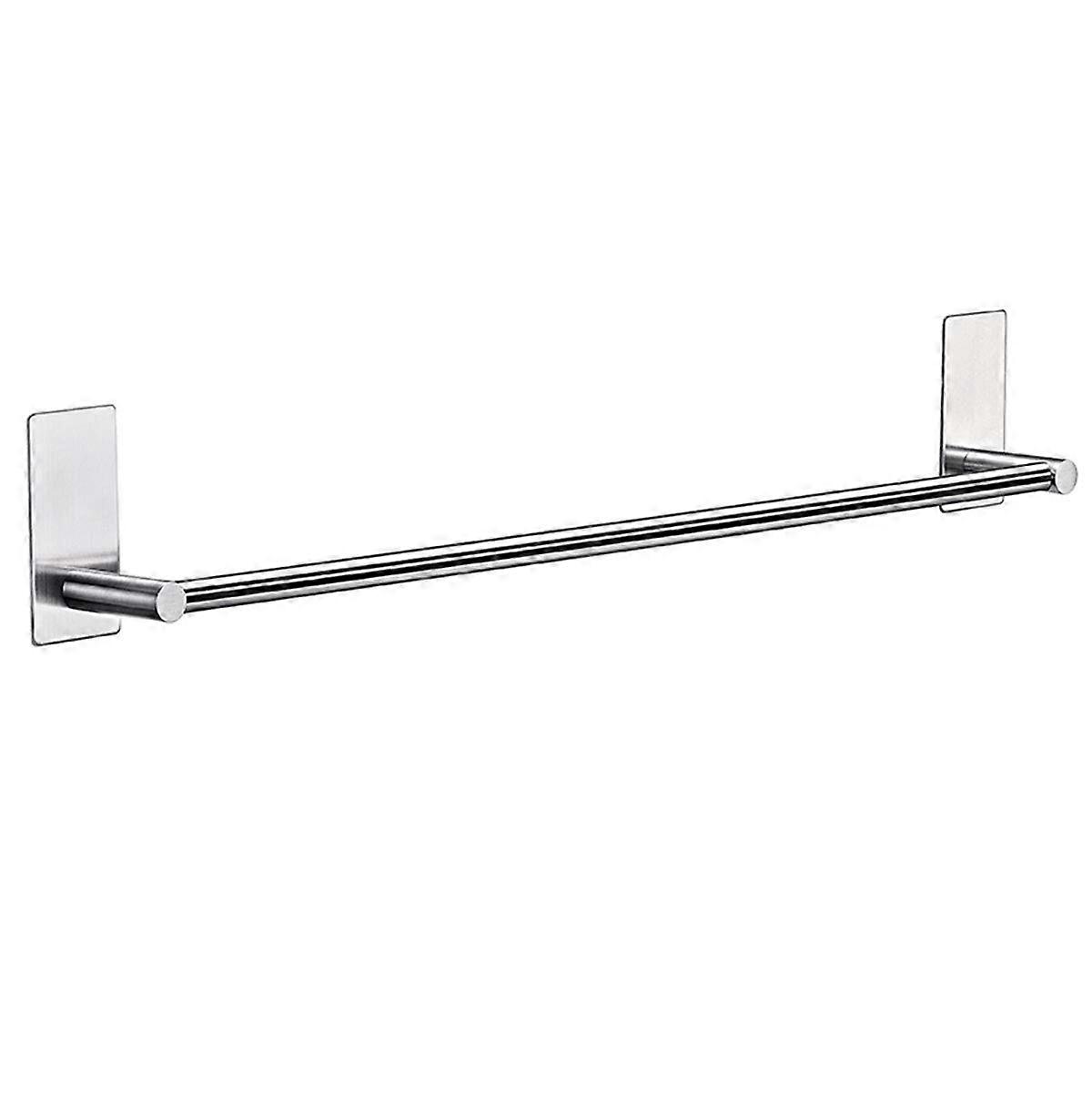 Self Adhesive Stainless Steel Towel Bar for Bathroom Wall Mounted Brushed Nickel 22''