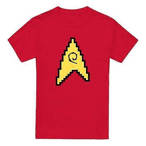 Star Trek Mens Engineering 8-Bit T-Shirt
