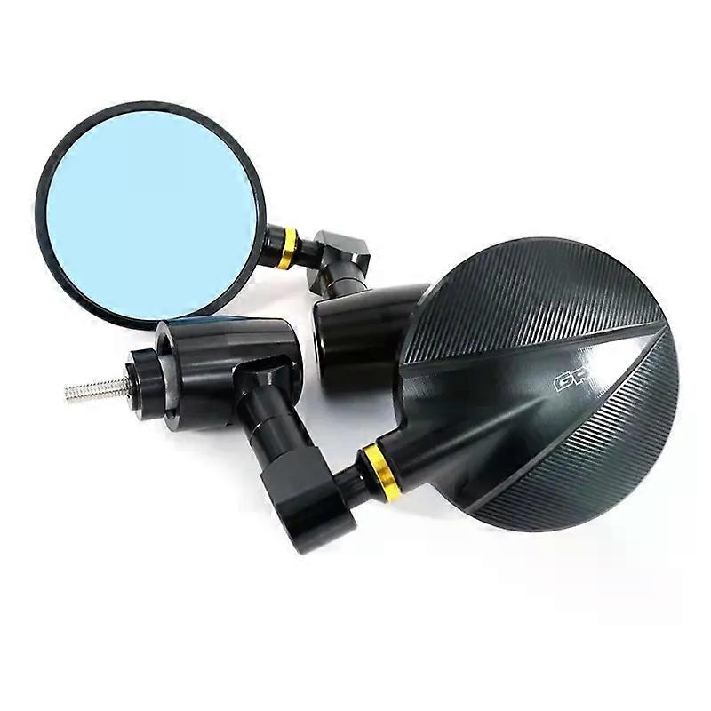 Fit For Honda GROM MSX125 2013-2019 Universal Handle Bar Rearview Side Mirrors Bar End Mirror CNC Aluminum Cafer Racer