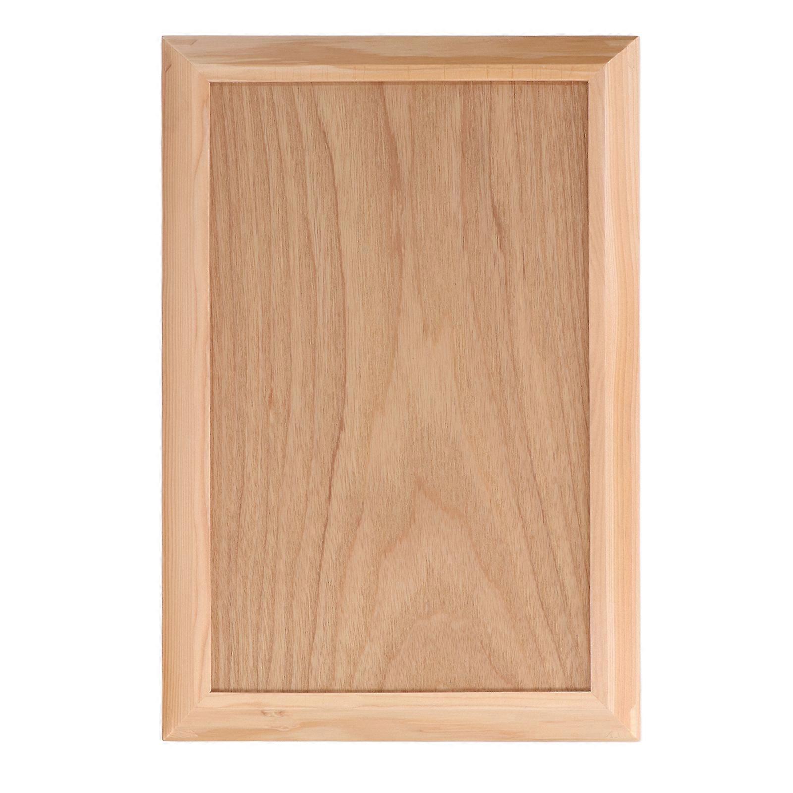 Wooden Serving Tray For Home Use, Coffee Shop Style, Simple Elegant Afternoon Tea Tray, 36.5 X 27 Cm