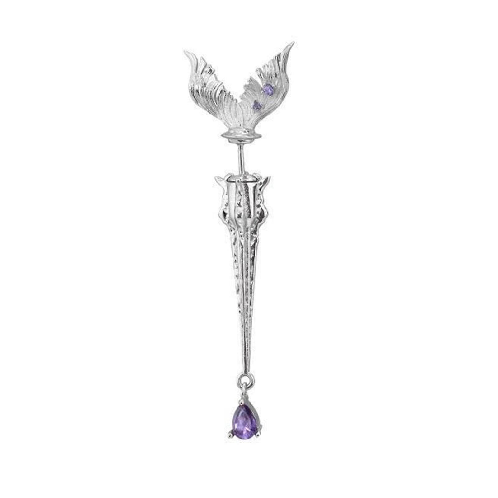Dark Style Alloy Ear Studs Featuring Unique Fish Tail Piercing Designs for Fashion Enthusiasts and Trendsetters