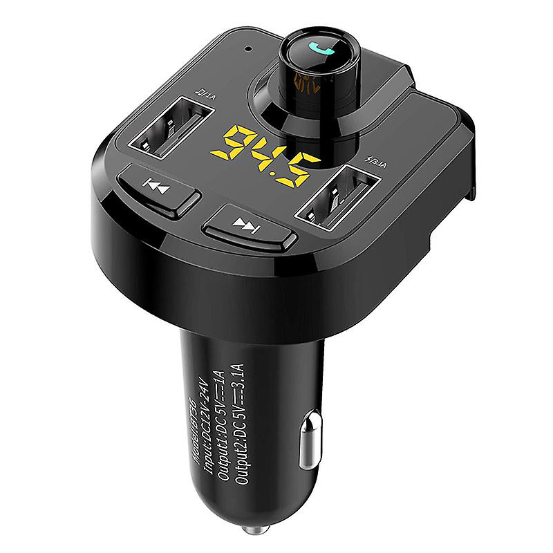Car Mp3 Bluetooth Player Cross-border Supply Dual Usb Charging Card
