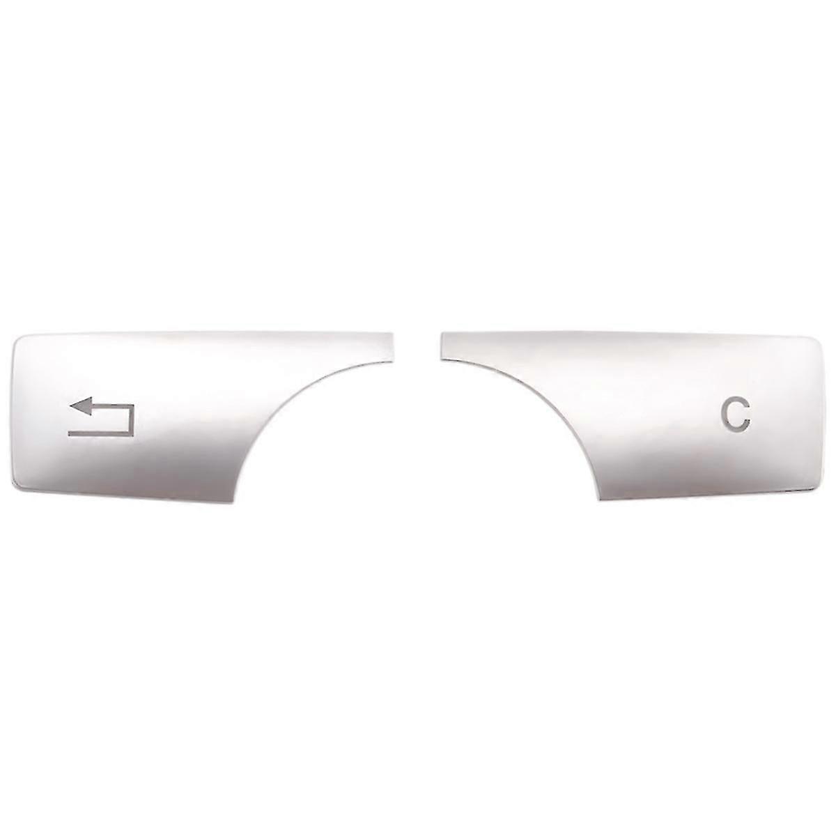 Car Multimedia Button Trim Cover Decoration Sticker for C E Class W204 C180 E260 2007-2017