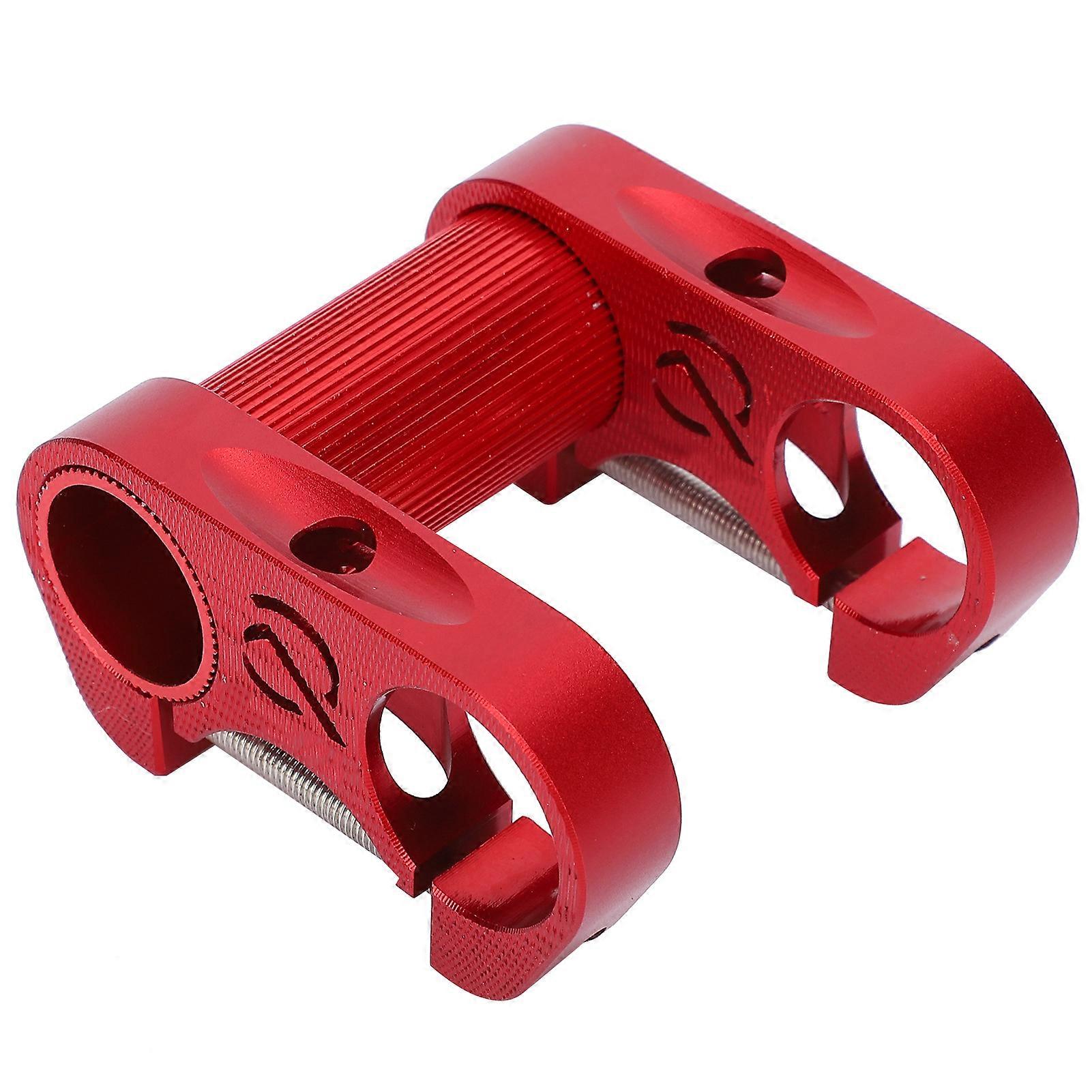 Bicycle Double Stem Riser 25.4MM Folding Bike Aluminium Alloy Adjustable Handlebar Stem