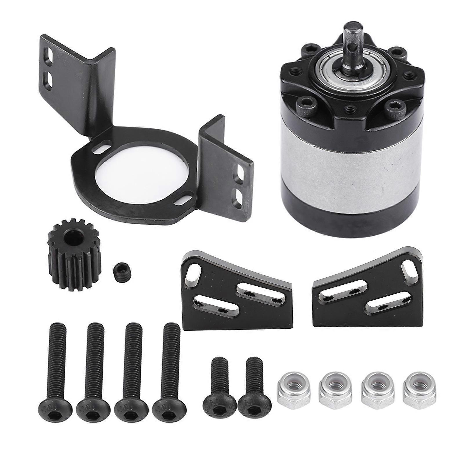 Model Accessory 1:5 Planetary Gearbox Transmission Case for D90 1/10 Scale RC Crawler Car