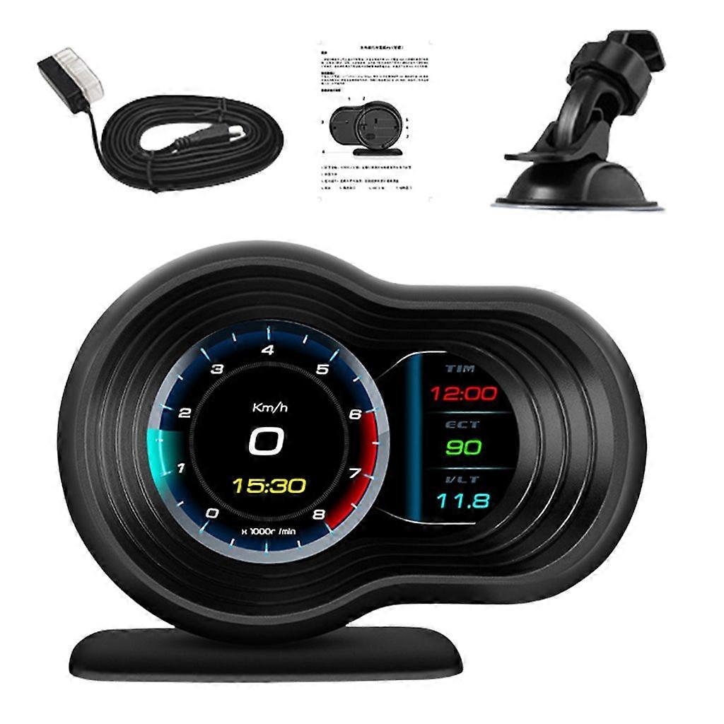 Comprehensive Vehicle Data Display Data Projection for Improved Road Awareness