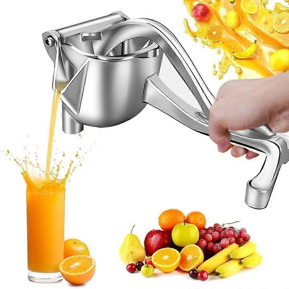 4 Hand Juicer Manual Fruit Press Squeezer Aluminum Ergonomic Handle Orange Kitchen Multipurpose