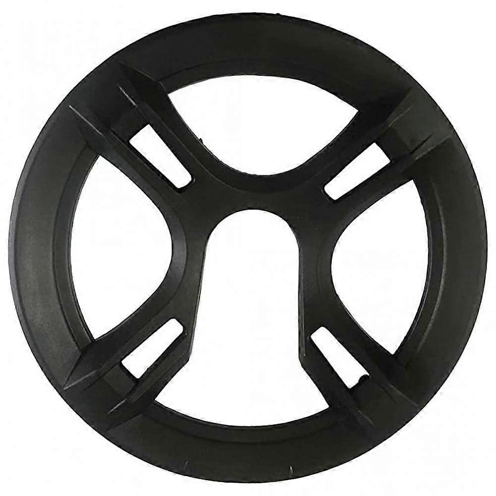 Bicycle Chain Protector, 18cm Black Chain Guard for Mountain Bikes, Durable Wheel Ring Cover, Compatible with Standard Chains